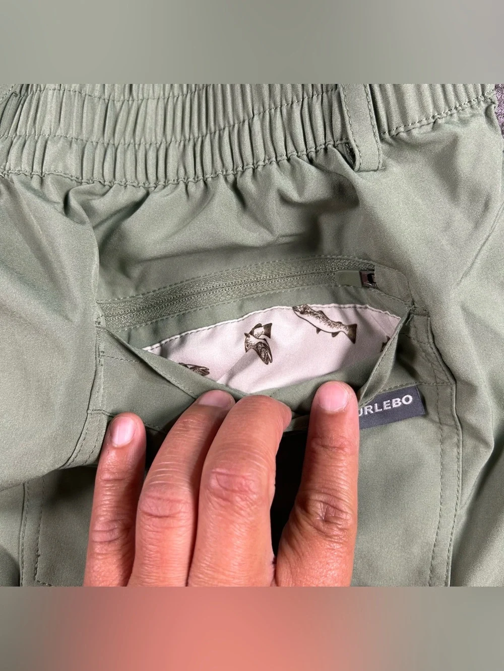 Burlebo Everyday Shorts Mens Medium 6.5